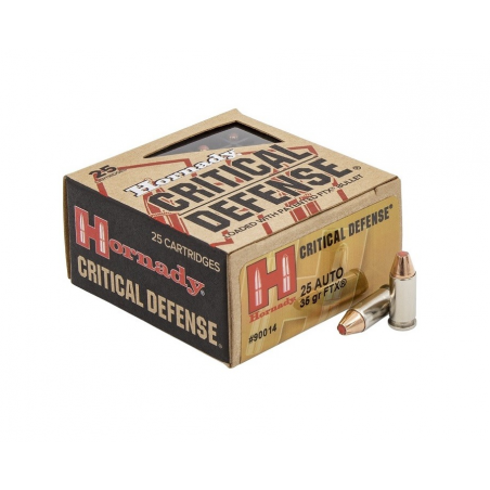 Amunicja HORNADY .25 Auto FTX C. Defense 35gr/2,27g