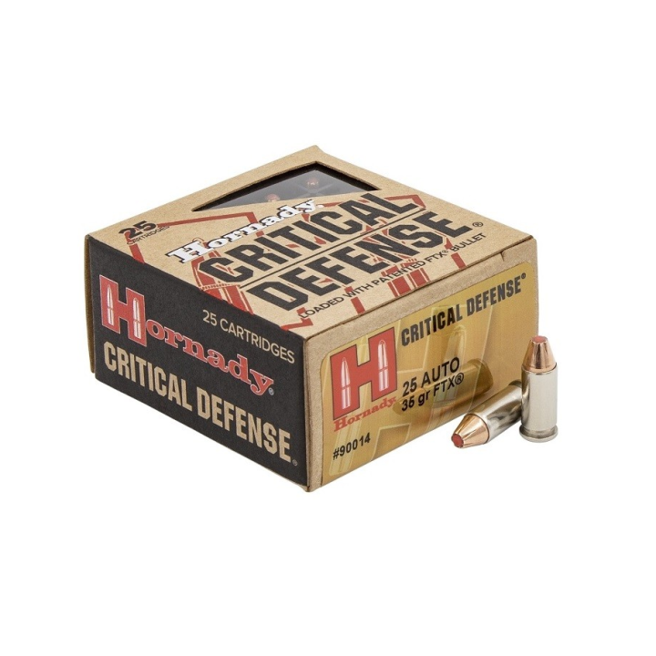 Amunicja HORNADY .25 Auto FTX C. Defense 35gr/2,27g