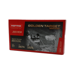 Amunicja NORMA .223 Rem. HPBT Match 5g/77gr