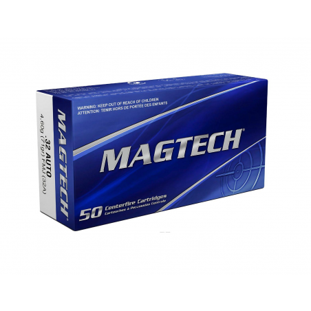 Amunicja MAGTECH 7,65 Brow./32 Auto JHP 4,6g