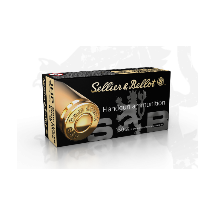 Amunicja S&B 9x19mm JHP 7.5g/115gr