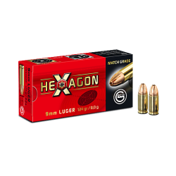 Amunicja GECO 9X19mm Hexagon 8,0g