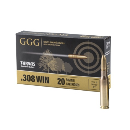 Amunicja GGG .308 Win. BT GPX10 Tarvas 10,7g/165gr