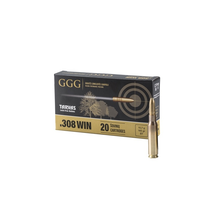 Amunicja GGG .308 Win. BT GPX10 Tarvas 10,7g/165gr