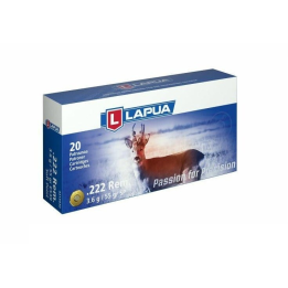 Amunicja LAPUA .222 Rem. SP 55gr/3,6g