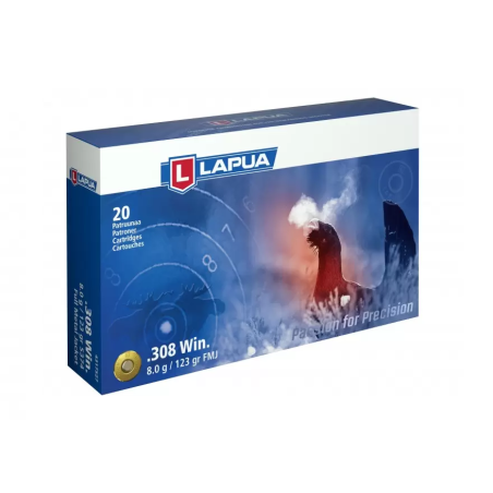Amunicja LAPUA .308 WIN FMJ 8g/123gr