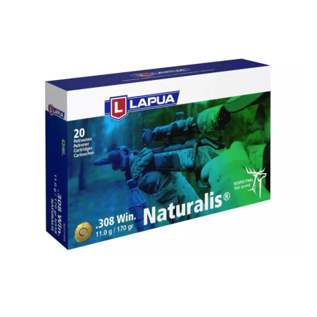 Amunicja LAPUA .308 Win. Naturalis 11g/170gr