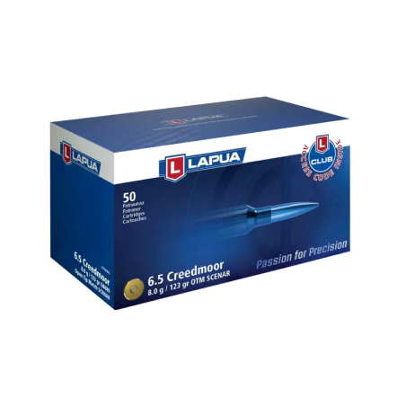 Amunicja LAPUA 6,5 Creedmore SCENAR 8g/123gr