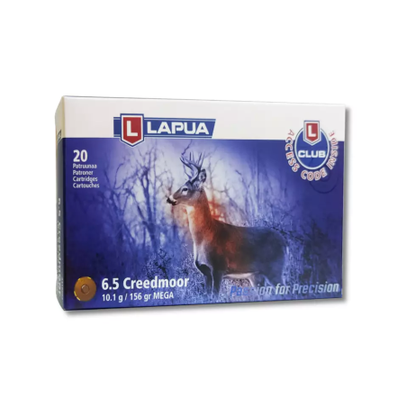 Amunicja LAPUA kal.6,5 Creedmoor Mega 10,1g/156gr