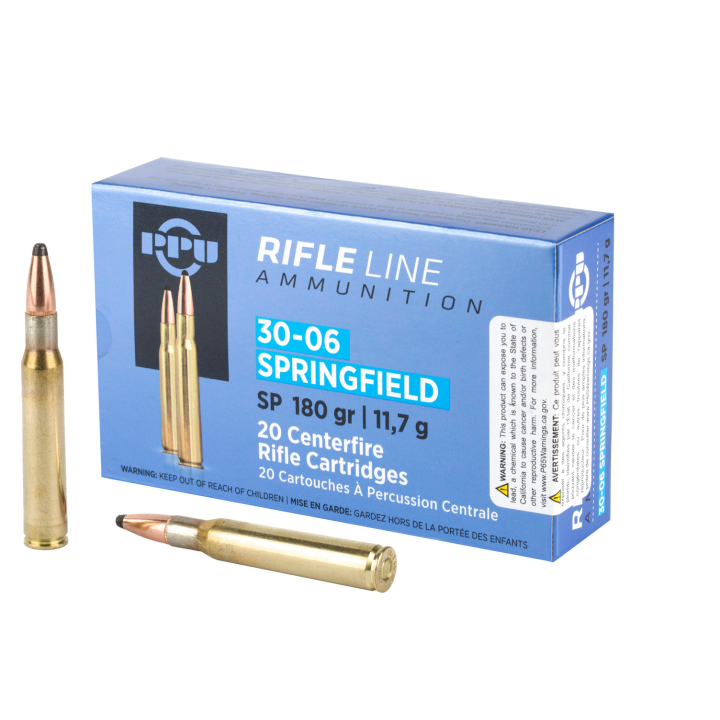 Amunicja PPU .30-06 SPRG. SP 11,7g/180GR