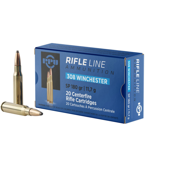 Amunicja PPU .308 WIN SP 11,7g/180GR
