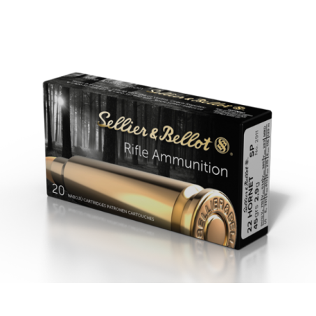 Amunicja S&B .22 Hornet SP Karabin 2,9g/45gr