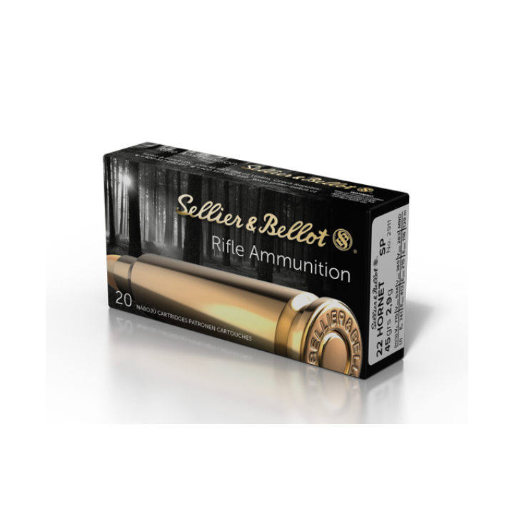 Amunicja S&B .22 Hornet SP Karabin 2,9g/45gr