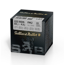 Amunicja S&B .223 Rem FMJ 4,5g/69gr