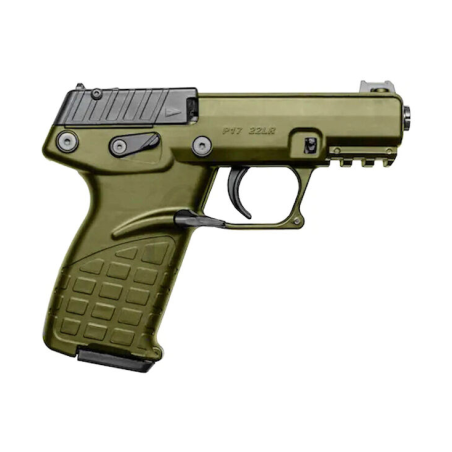 Pistolet KEL-TEC P17B .22LR Optic Ready Green