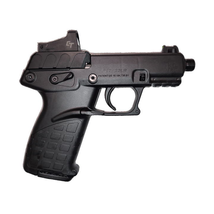 Pistolet KEL-TEC P17B OPTIC .22LR Black