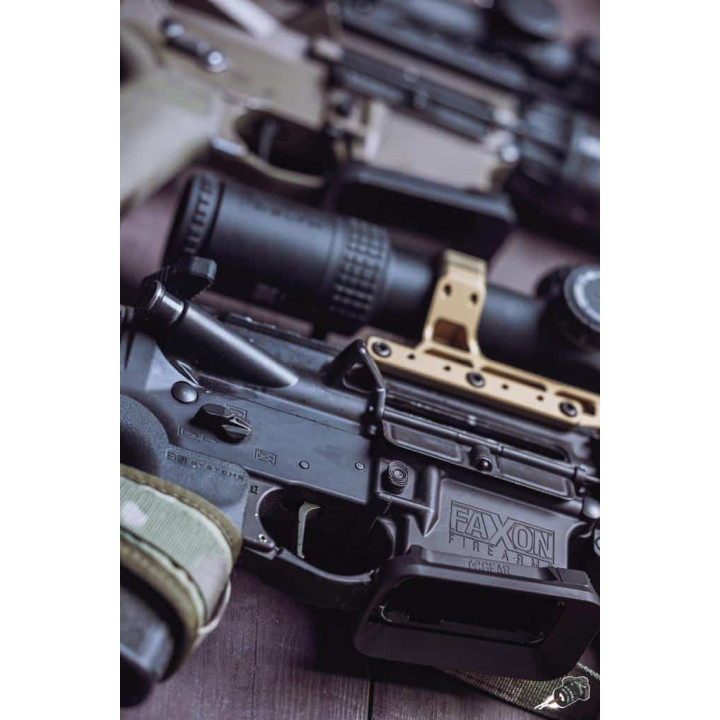 Lejek do karabinka AR Milspec - Blade adaptive magwell - TC GEAR - Black (czarny) anodowany, TC-MB-1-A