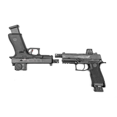 Urządzenie wylotowe GUNFIGHTER E - TC GEAR - czarny, TC-Q-1-B