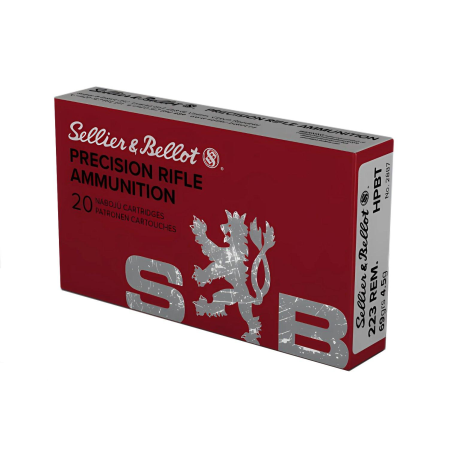 Amunicja S&B .223 Rem. HPBT 3,36g/52gr