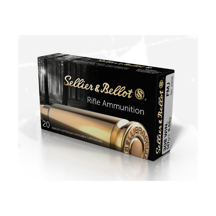 Amunicja S&B .308 Win. FMJ 9,55g/147gr