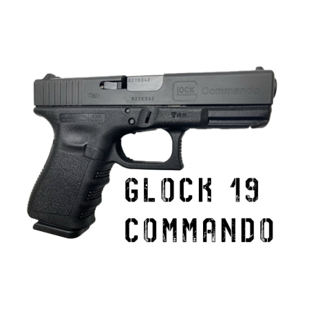 Pistolet GLOCK 19 Commando GEN.3 9x19mm