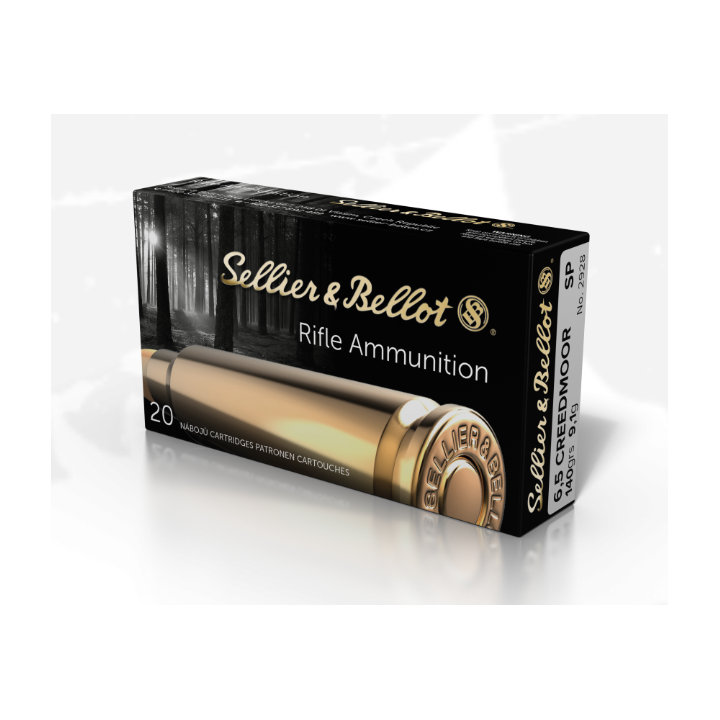 Amunicja S&B 6,5 Creedmoor SP 9,1g/140gr