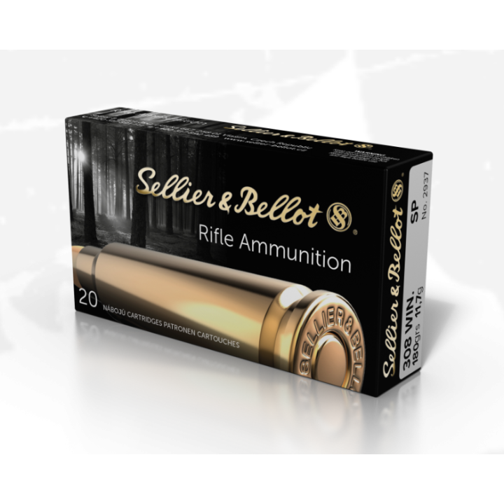 Amunicja S&B .308 Win. SP 11,7g/180gr