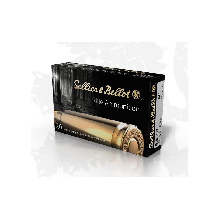 Amunicja S&B 6,5x57 SP 8,5g/131gr