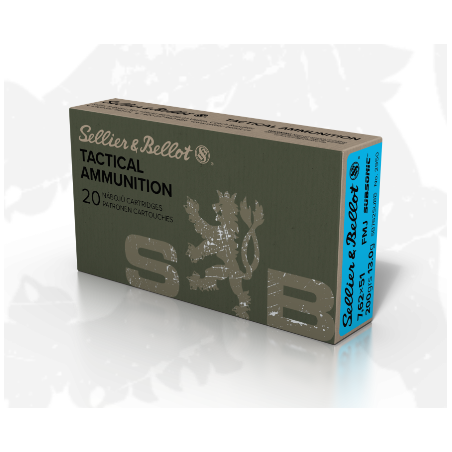 Amunicja S&B 7,62x51 FMJ Subsonic 13g/200gr
