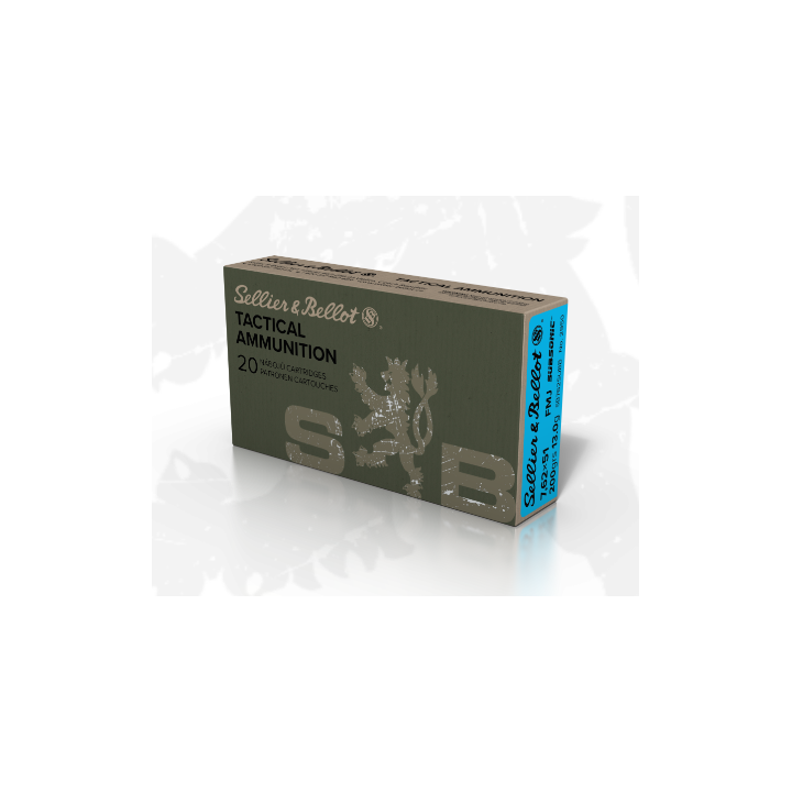 Amunicja S&B 7,62x51 FMJ Subsonic 13g/200gr