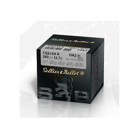 Amunicja S&B 7,62x54R FMJ 11.7g/180gr