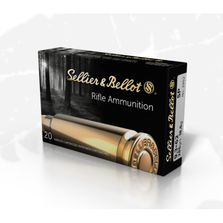 Amunicja S&B 9,3x62 SP 18,5g/286gr