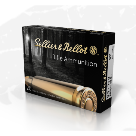 Amunicja S&B 9,3x74 R SP 18,5g/286gr