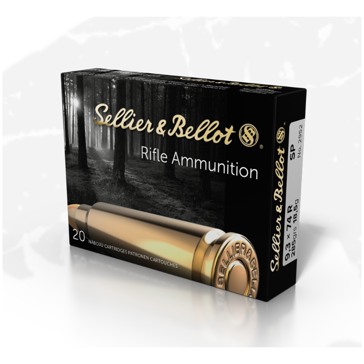 Amunicja S&B 9,3x74 R SP 18,5g/286gr