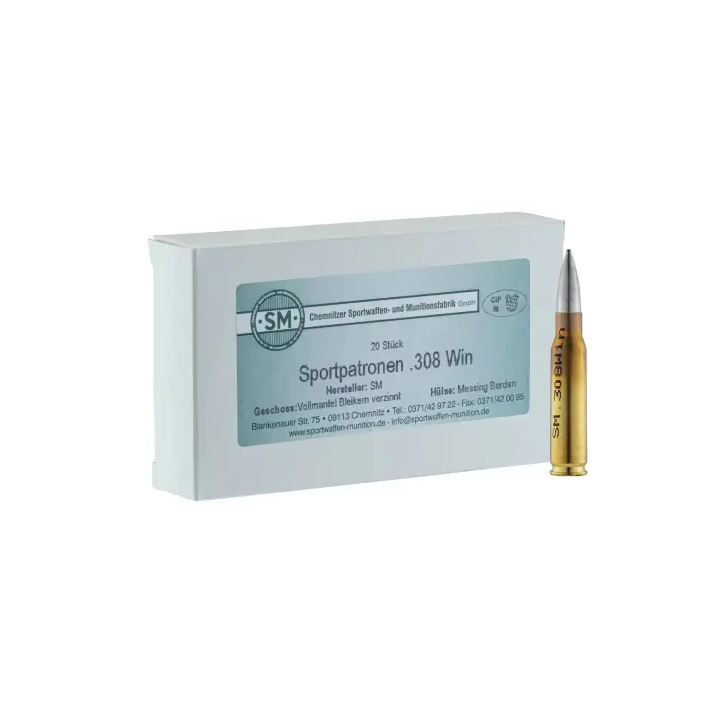 Amunicja SM .308 Win. FMJ 9,5g/147gr