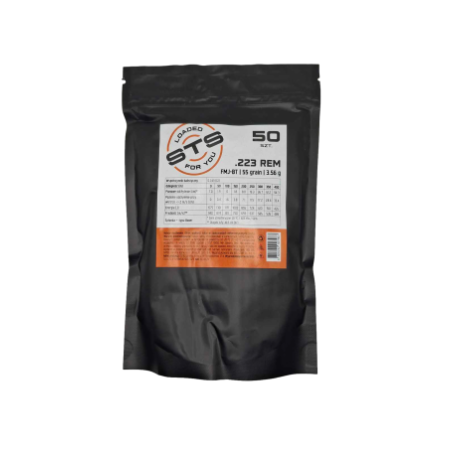 Amunicja STS .223 Rem. FMJ BT 3,6g/55gr