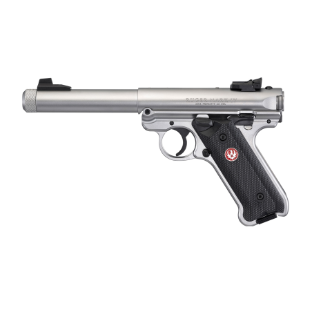 Pistolet RUGER Mark IV Target Stainless 5,5'' Gwint .22LR - 40126