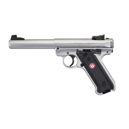 Pistolet RUGER Mark IV Target  Stainless 5,5'' .22 LR - 40103