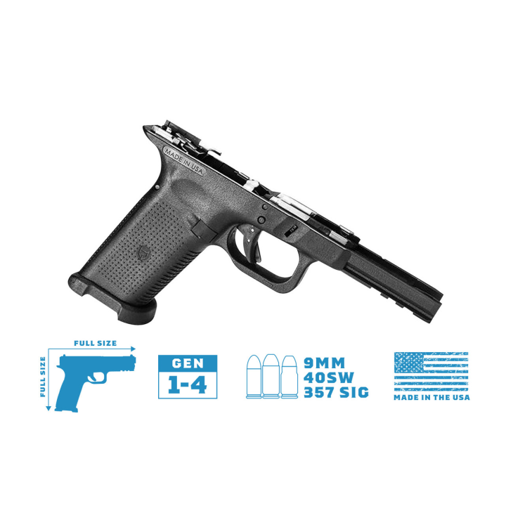 Szkielet GLOCK Full Size z Częściami - LONE WOLF LWD-TWF1-BUILT