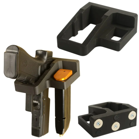 Uchwyt magnetyczny MILITARIAPRO - Pistolet + Magazynek Lewy UPML1