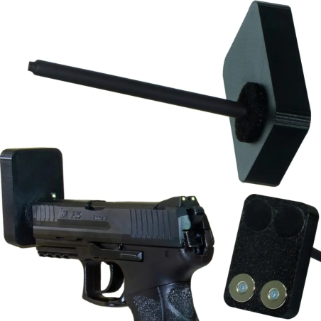 Wieszak magnetyczny MILITARIAPRO - Pistolet do lufy WPL45