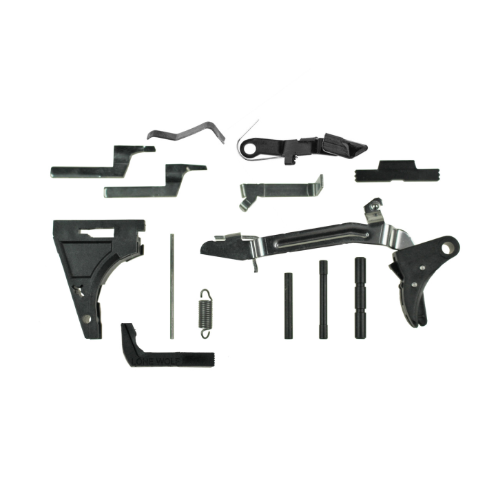 Komplet Części Szkieletu GLOCK Gen.3-5 Compact / LONE WOLF - LWD-FRAMEKIT-P80-C