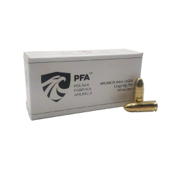 Amunicja PFA 9x19mm FMJ 8g (50)