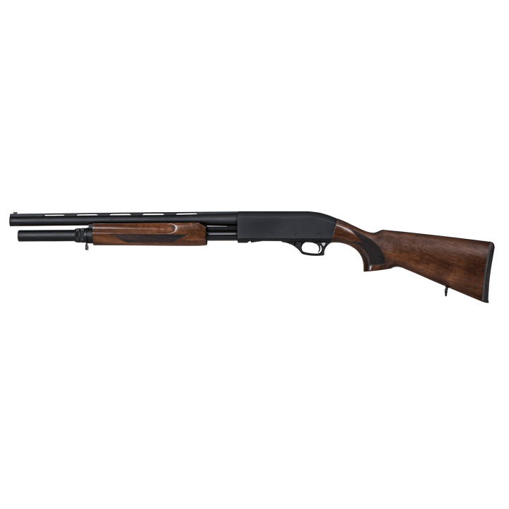 Strzelba PASA ARMS Qaton-S07 20" 7+1 12/76 Drewno Czarna