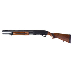 Strzelba PASA ARMS Qaton-S07 18,5" 6+1 12/76 Drewno Czarna