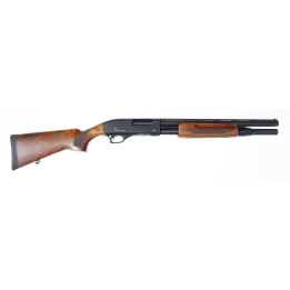 Strzelba PASA ARMS Qaton-S07 18,5" 6+1 12/76 Drewno Czarna