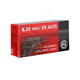 Amunicja GECO 6,35 Browning FMJ 3,24g/50gr (50)