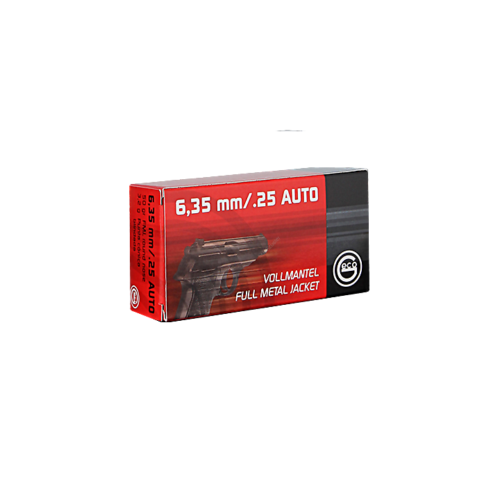 Amunicja GECO 6,35 Browning FMJ 3,24g/50gr (50)