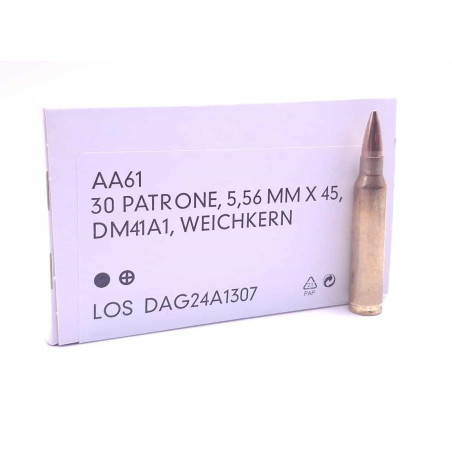 Amunicja RWS 5,56x45mm FMJ 4g/62gr