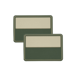 Emblemat Flaga PL gaszona 2szt PVC Beż